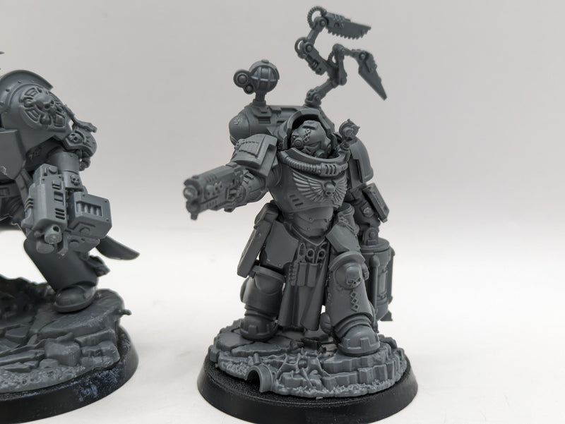 Warhammer 40k: Space Marine Leviathan Terminator Captain and Apothecary Biologis (AJ047)