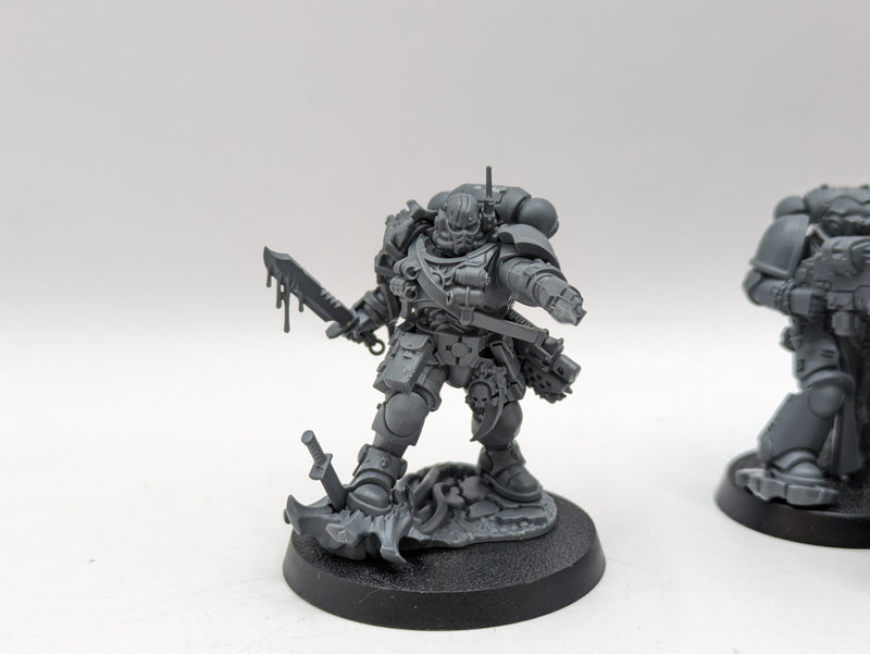 Warhammer 40k: Space Marine Leviathan Sternguard and Phobo Lieutenant (AI003)