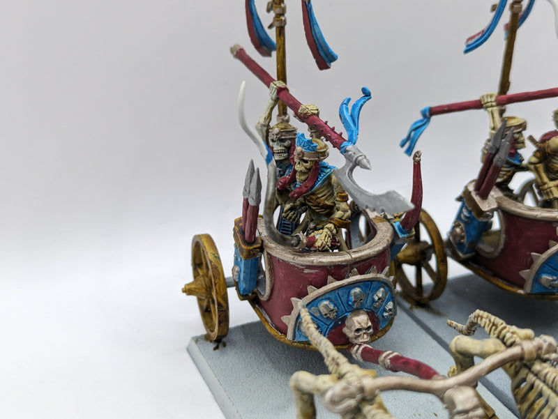 Warhammer The Old World: Tomb Kings of Khemri Skeleton Chariots (AX042)