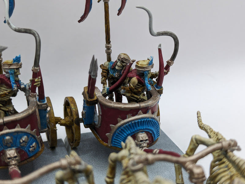 Warhammer The Old World: Tomb Kings of Khemri Skeleton Chariots (AX042)