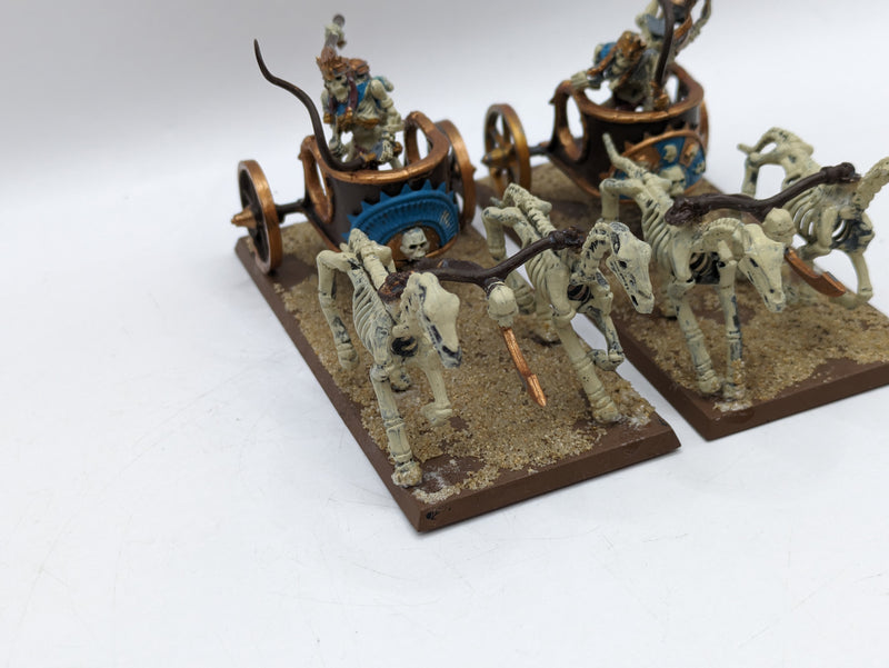 Warhammer The Old World: Tomb Kings of Khemri Skeleton Chariots (AZ236)