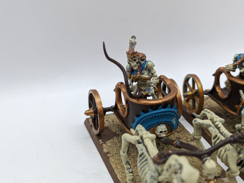 Warhammer The Old World: Tomb Kings of Khemri Skeleton Chariots (AZ236)