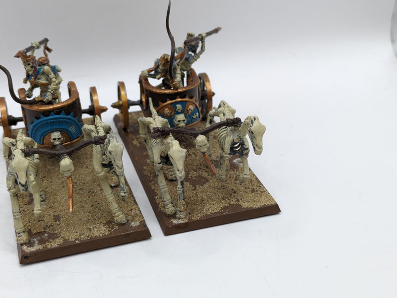 Warhammer The Old World: Tomb Kings of Khemri Skeleton Chariots (AZ236)