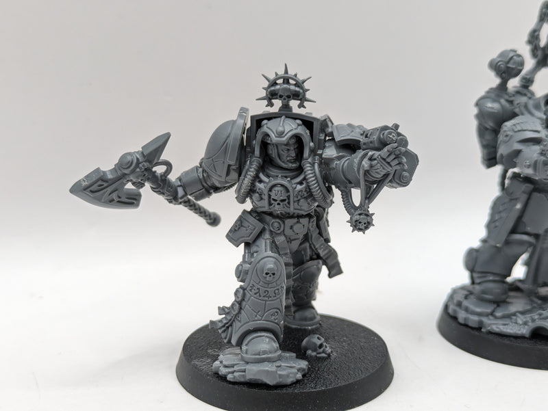 Warhammer 40k: Space Marine Leviathan Terminator Librarian and Biologis (BA046)