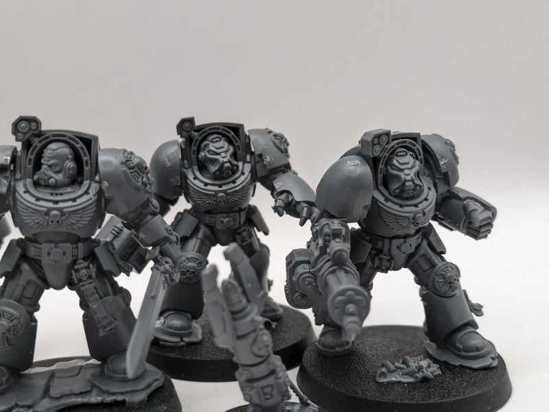 Warhammer 40k: Space Marine Leviathan Terminators and Captain (AI078)