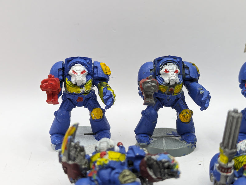 Warhammer 40k: Space Marine Metal and Old Plastic Terminators (BA027)