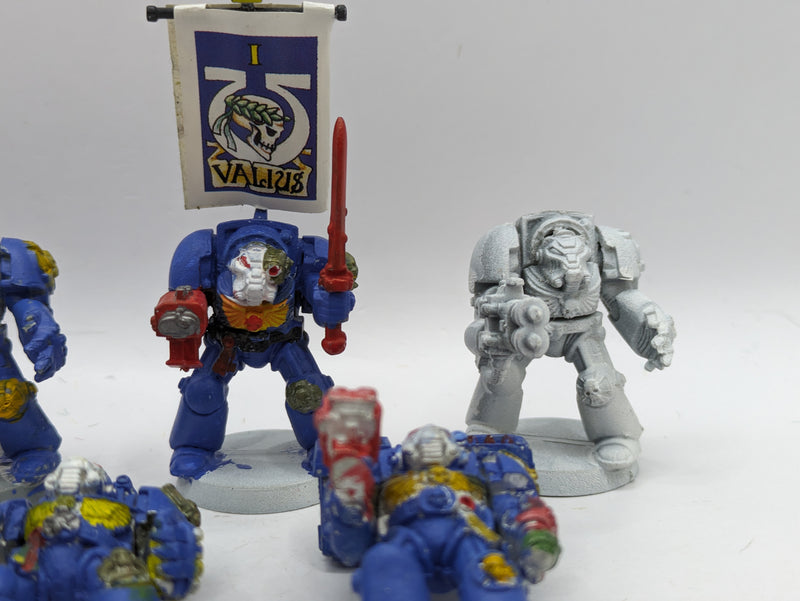 Warhammer 40k: Space Marine Metal and Old Plastic Terminators (BA027)