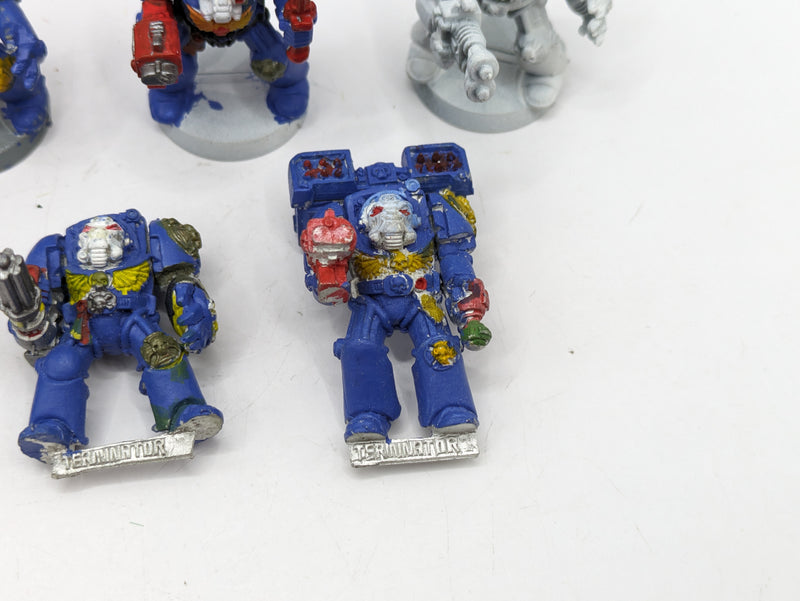 Warhammer 40k: Space Marine Metal and Old Plastic Terminators (BA027)