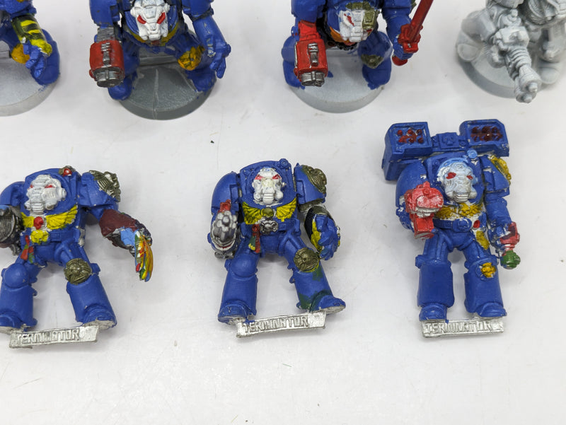 Warhammer 40k: Space Marine Metal and Old Plastic Terminators (BA027)