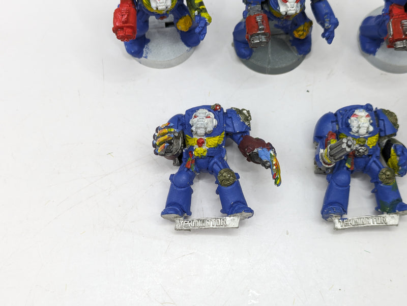 Warhammer 40k: Space Marine Metal and Old Plastic Terminators (BA027)