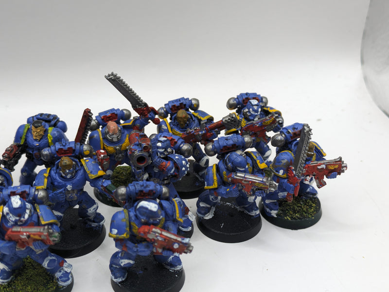 Warhammer 40k: Space Marine Tactical Marines and Rhino (BA134)