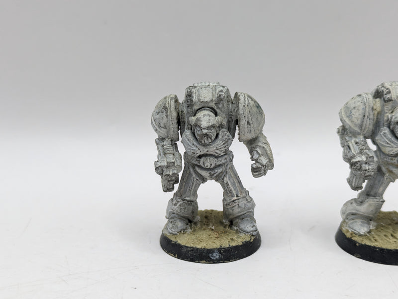 Warhammer 40k: Space Marine Rogue Trader Metal Terminators (AA124)