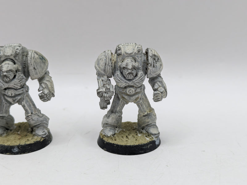 Warhammer 40k: Space Marine Rogue Trader Metal Terminators (AA124)