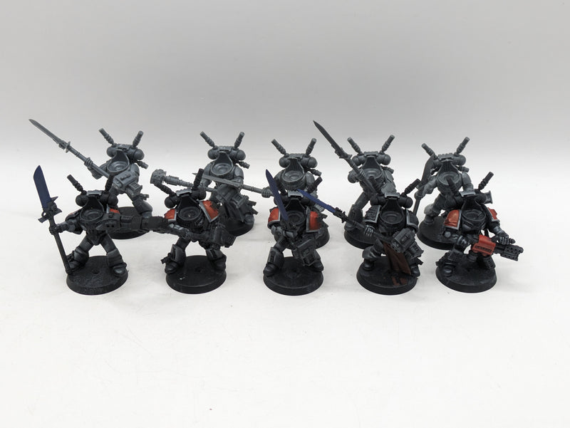 Warhammer 40k: Grey Knights Interceptor Squad - Missing Heads and Shoulder Pads (BC113)