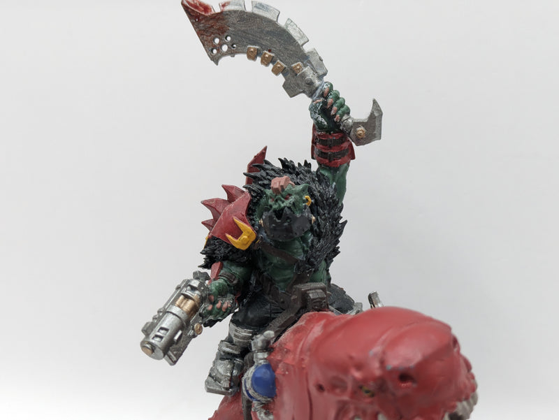 Warhammer 40k: Orks Beastboss on Squigosaur (AT006)