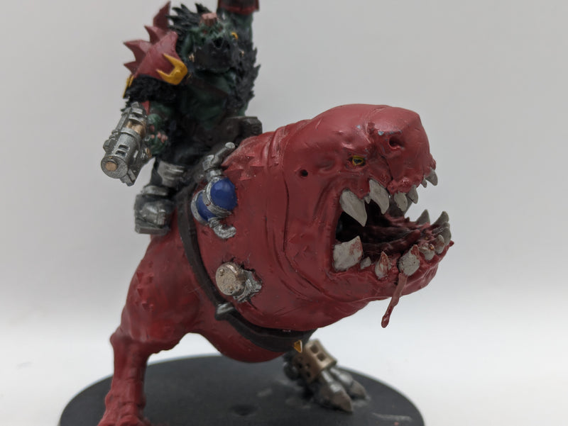 Warhammer 40k: Orks Beastboss on Squigosaur (AT006)