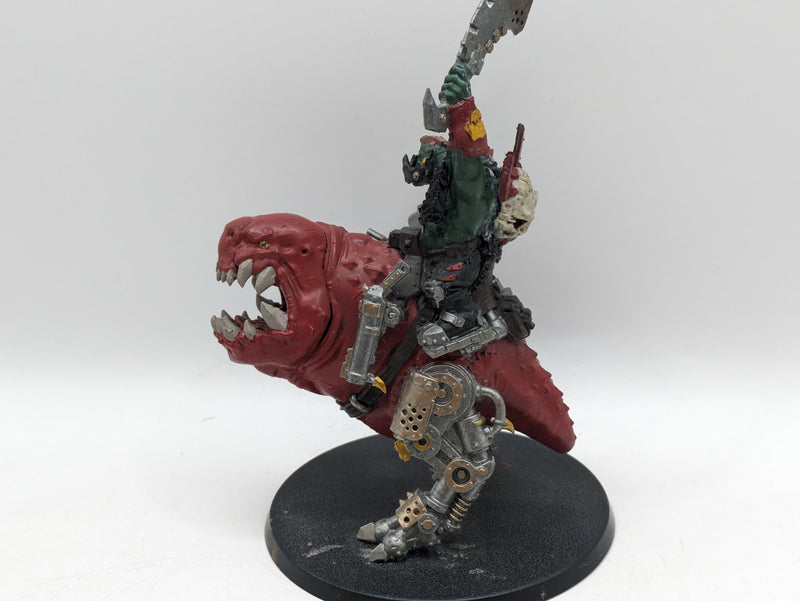 Warhammer 40k: Orks Beastboss on Squigosaur (AT006)