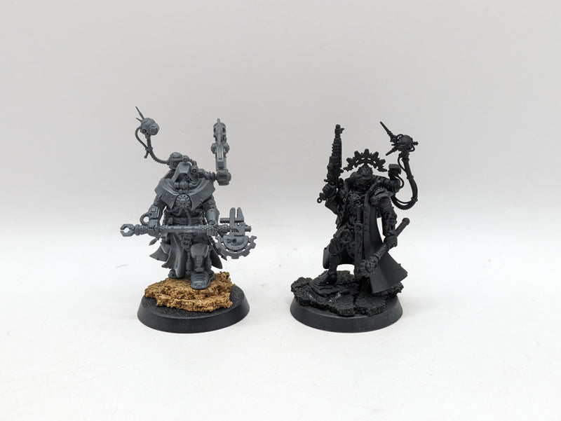 Warhammer 40k: Adeptus Mechanicus Tech-Priest Enginseer and Skitarii Marshal (AT017)