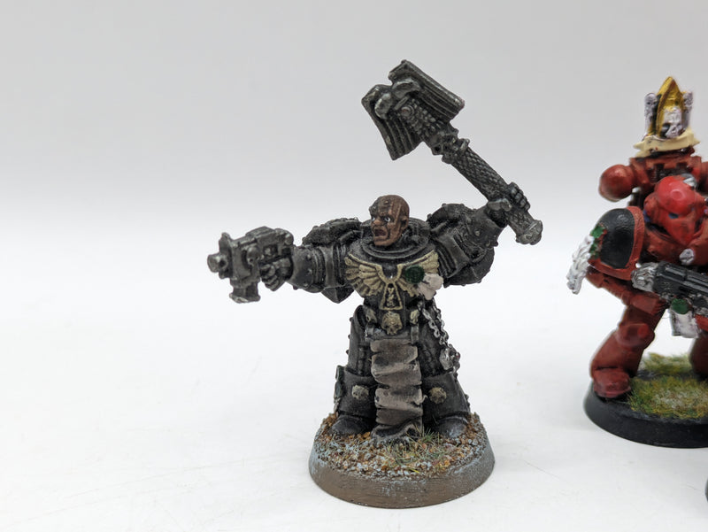 Warhammer 40k: Space Marine Blood Angels Tactical Squad and Metal Chaplain (AE094)