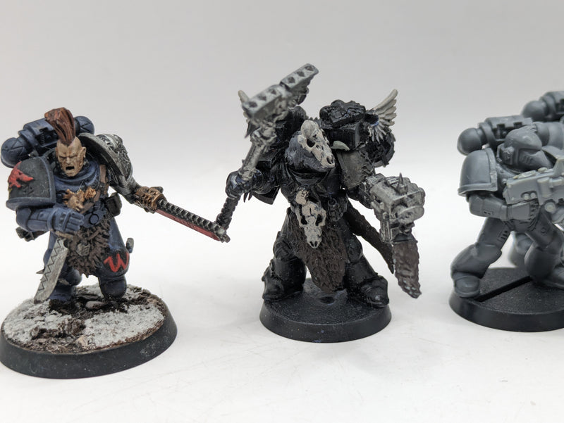 Warhammer 40k: Space Marine Space Wolves Blood Claws and Characters (AW029)