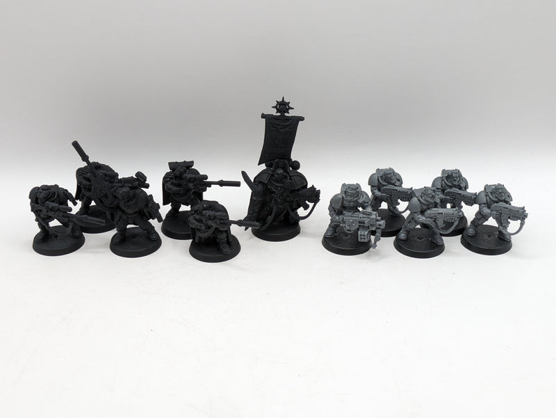 Warhammer 40k: Space Marine Scouts and Black Reach Captain (AW026)