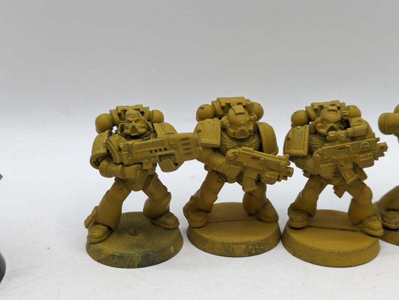 Warhammer 40k: Space Marine Tactical Marines and Gravis Captain (AW004)