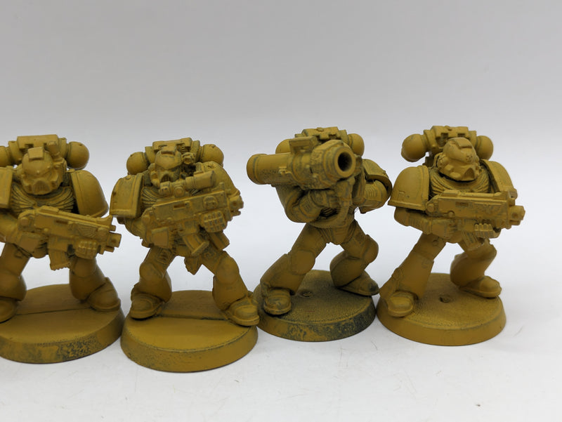 Warhammer 40k: Space Marine Tactical Marines and Gravis Captain (AW004)