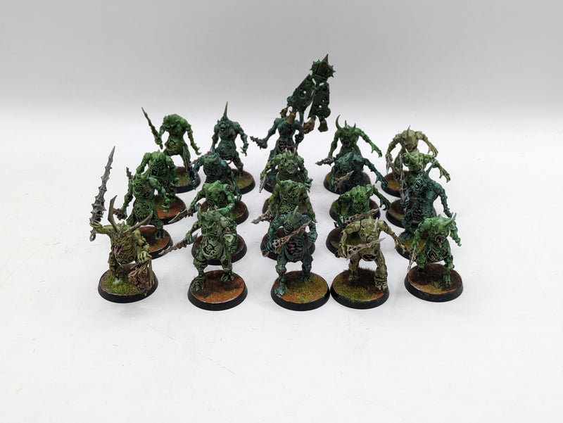 Warhammer Age of Sigmar: Maggotkin of Nurgle Plaguebearers (AT093)