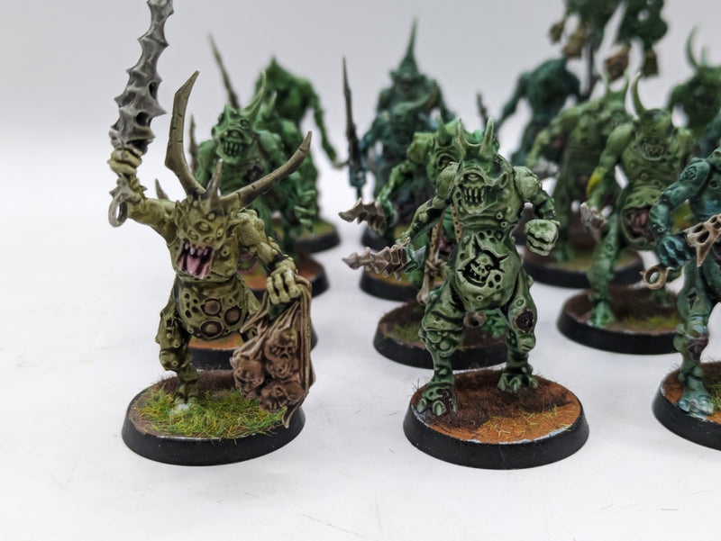 Warhammer Age of Sigmar: Maggotkin of Nurgle Plaguebearers (AT093)