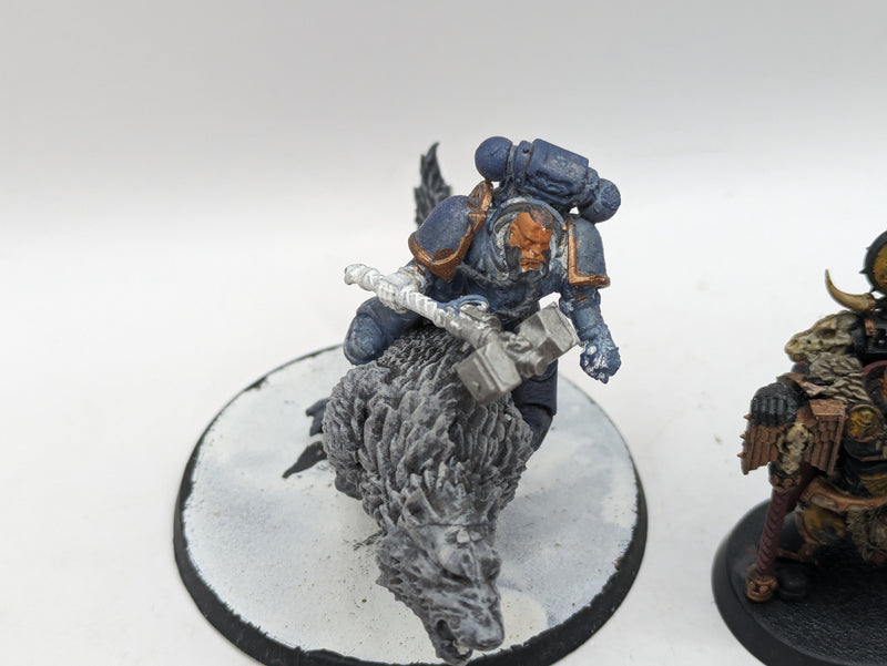 Warhammer 40k: Space Marine Space Wolves Thunderwolf Cavalry and Ulrik the Slayer (AW140)