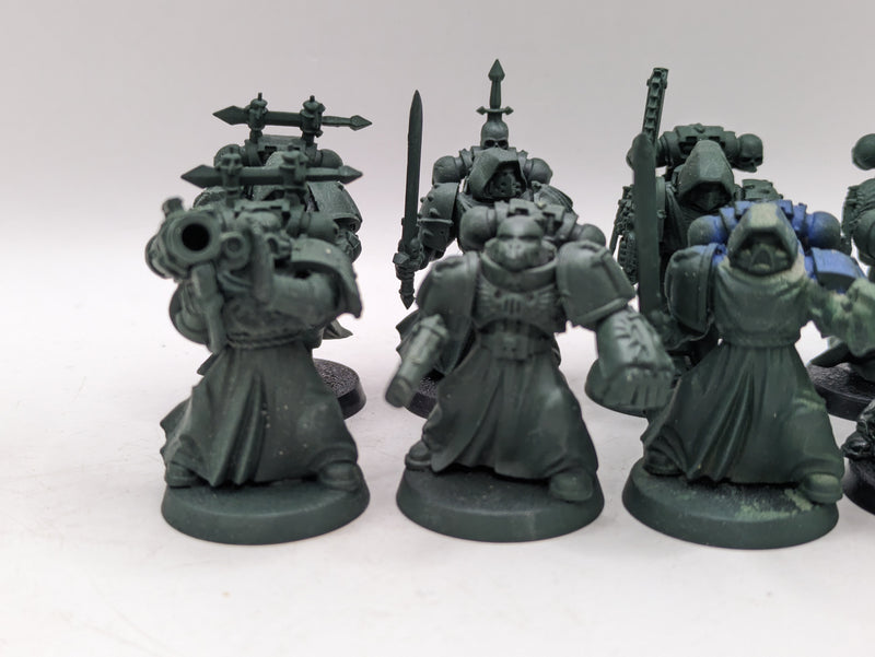 Warhammer 40k: Space Marine Dark Angels Veterans and Metal Company Master (AW170)