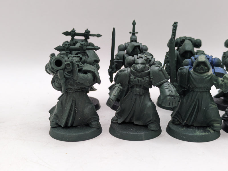 Warhammer 40k: Space Marine Dark Angels Veterans and Metal Company Master (AW170)