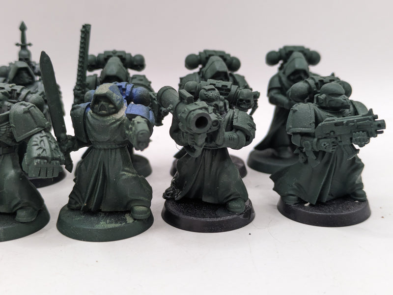 Warhammer 40k: Space Marine Dark Angels Veterans and Metal Company Master (AW170)