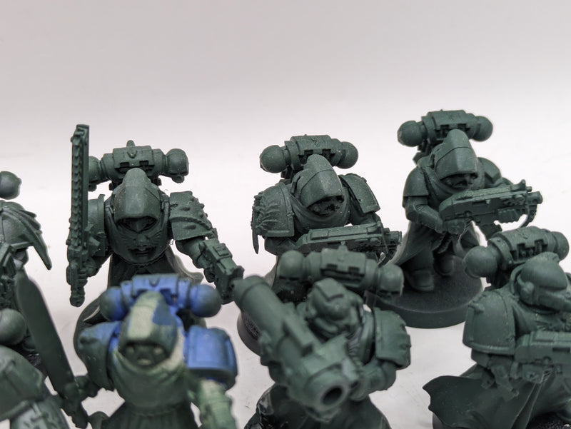 Warhammer 40k: Space Marine Dark Angels Veterans and Metal Company Master (AW170)