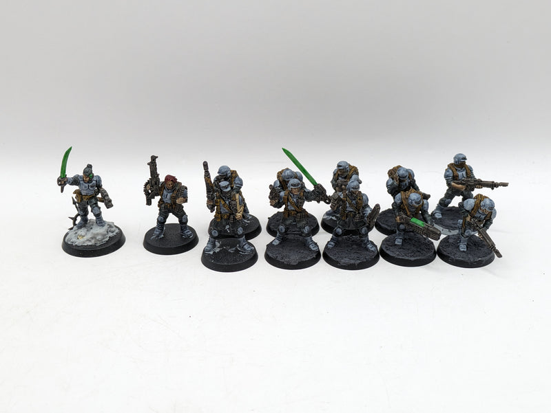 Warhammer 40k: Astra Militarum Cadian Shock Troops and Minka Lesk (AJ066)