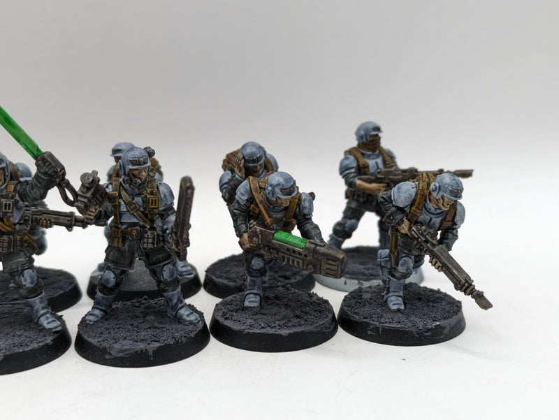 Warhammer 40k: Astra Militarum Cadian Shock Troops and Minka Lesk (AJ066)