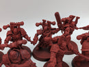 Warhammer 40k: Chaos Space Marine World Eaters Khorne Bezerkers and Converted Lord (BA027)