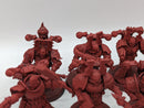 Warhammer 40k: Chaos Space Marine World Eaters Khorne Bezerkers and Converted Lord (BA027)