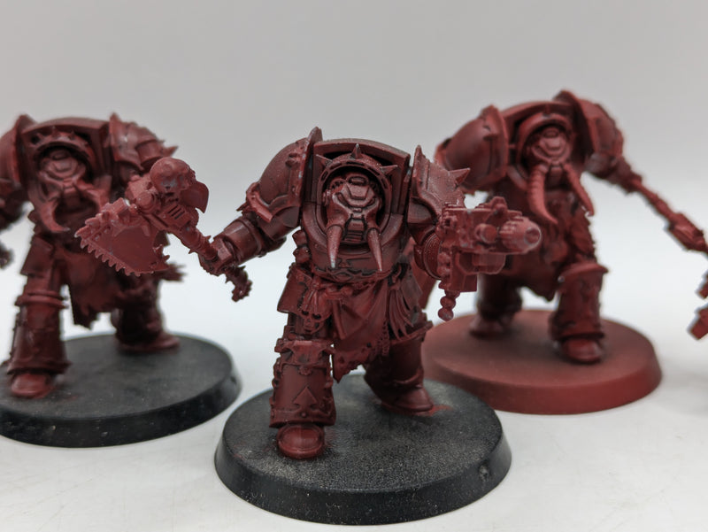 Warhammer 40k: Chaos Space Marine World Eaters Terminators (BA117)