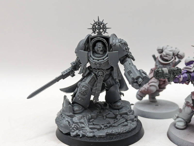 Warhammer 40k: Space Marine Intercessors, Blade Guard Lieutenants and Leviathan Captain (AJ082)