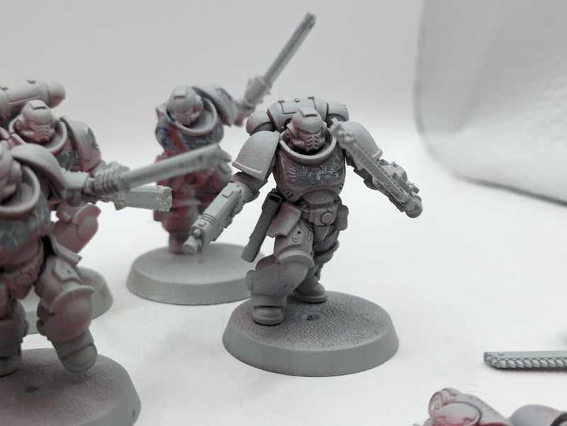 Warhammer 40k: Space Marine Intercessors, Blade Guard Lieutenants and Leviathan Captain (AJ082)