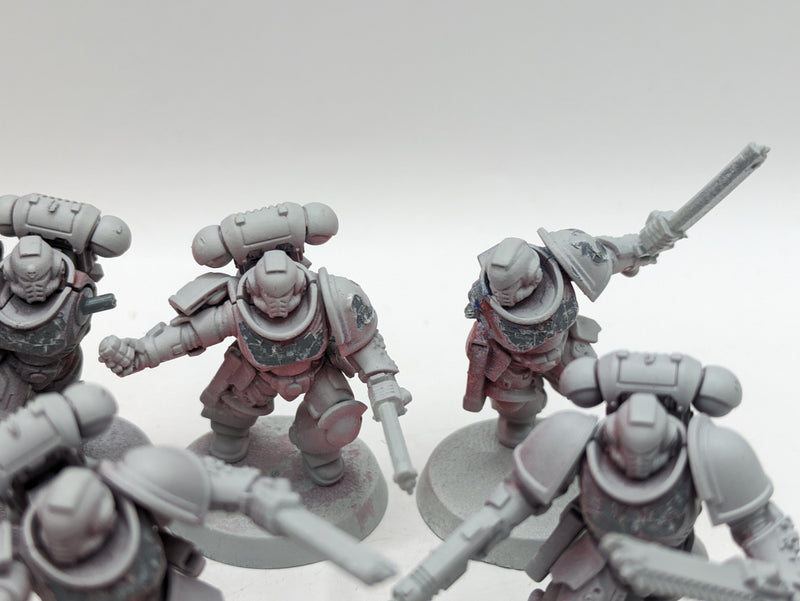 Warhammer 40k: Space Marine Intercessors, Blade Guard Lieutenants and Leviathan Captain (AJ082)