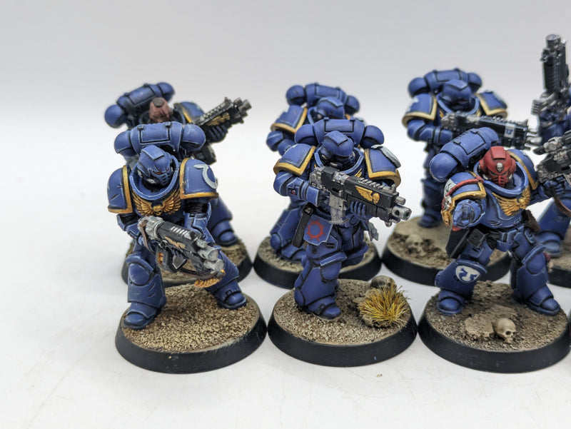 Warhammer 40k: Space Marine Ultramarines Intercessors - Well Painted (BC043)