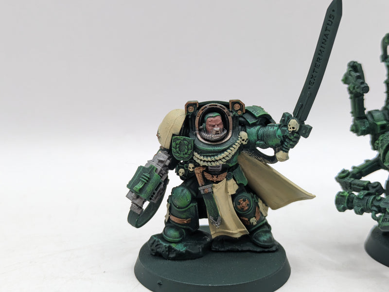 Warhammer 40k: Space Marine Dark Angels Techmarine and Terminator Captain (AI010)