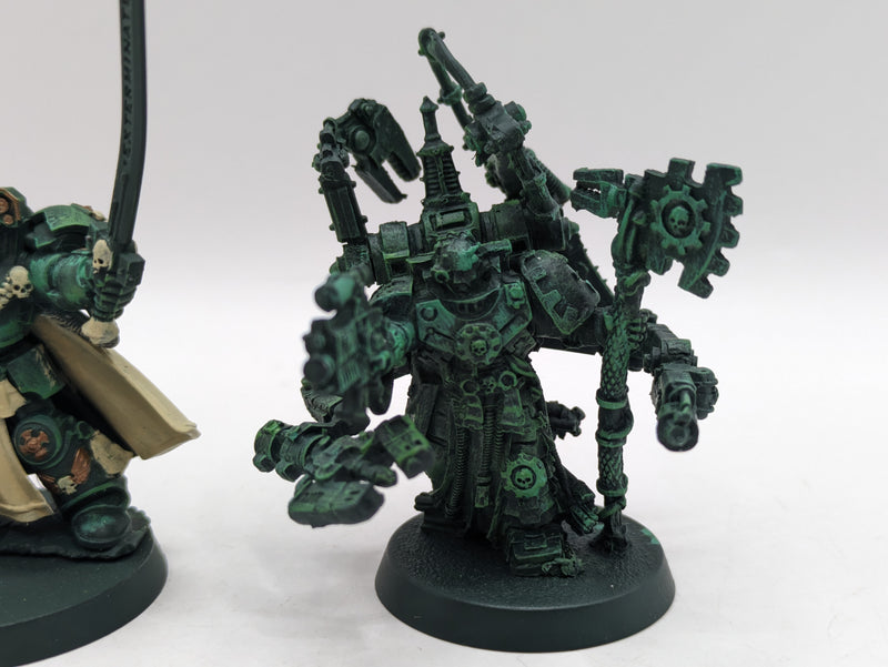 Warhammer 40k: Space Marine Dark Angels Techmarine and Terminator Captain (AI010)