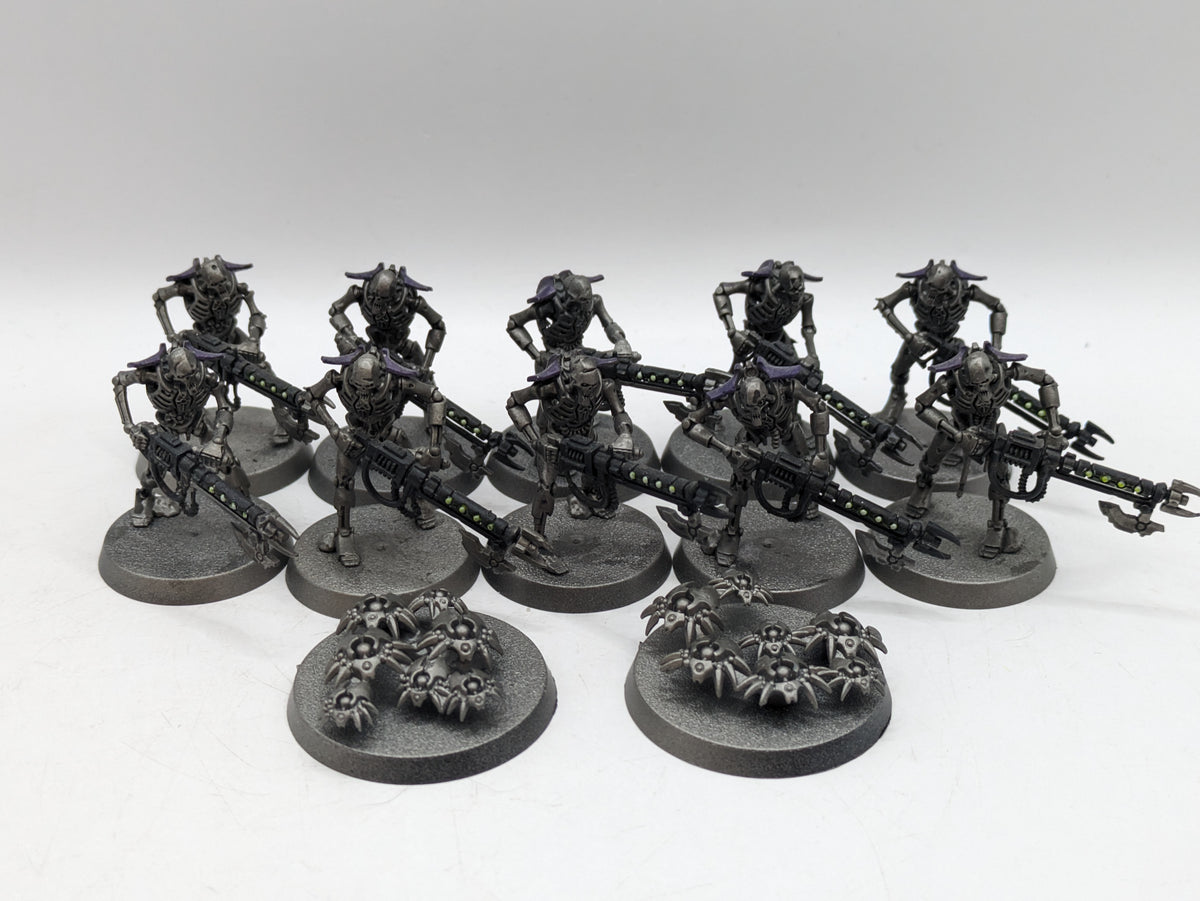 Warhammer 40k: Necron - Warriors x20 PLASTIC PAINTED GAMES WORKSHOP | eBay