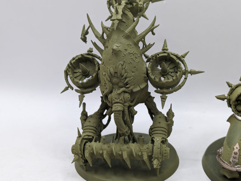 Warhammer 40k: Death Guard Myphitic Blight-hauler and Foetid Bloat-Drone (AH096)