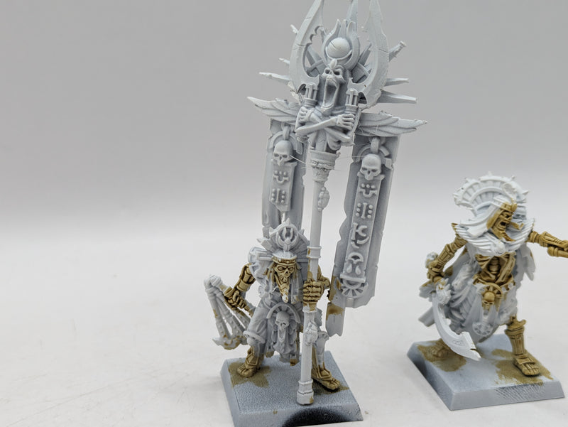 Warhammer The Old World: Tomb Kings Tomb King and Battle Standard Bearer (AI050)