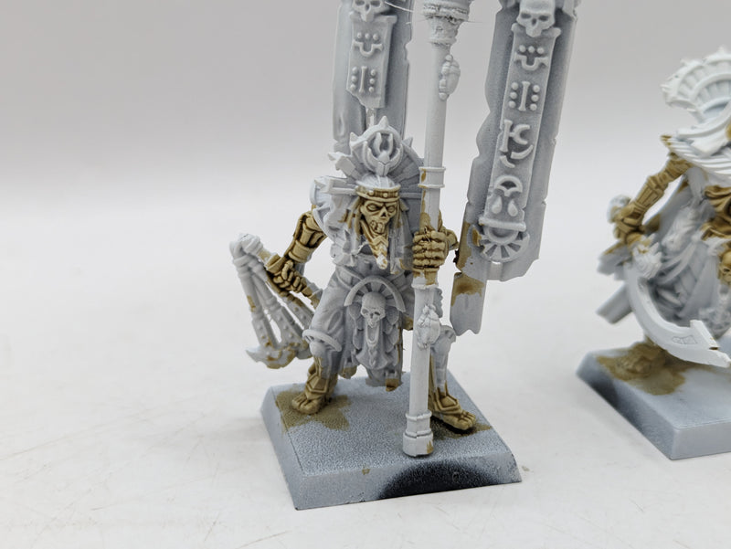 Warhammer The Old World: Tomb Kings Tomb King and Battle Standard Bearer (AI050)