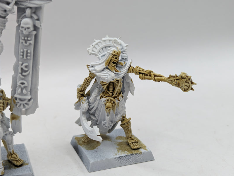 Warhammer The Old World: Tomb Kings Tomb King and Battle Standard Bearer (AI050)